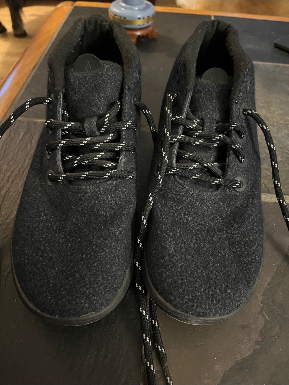 allbirds Women’s Black Wool Lace-Up Sneakers